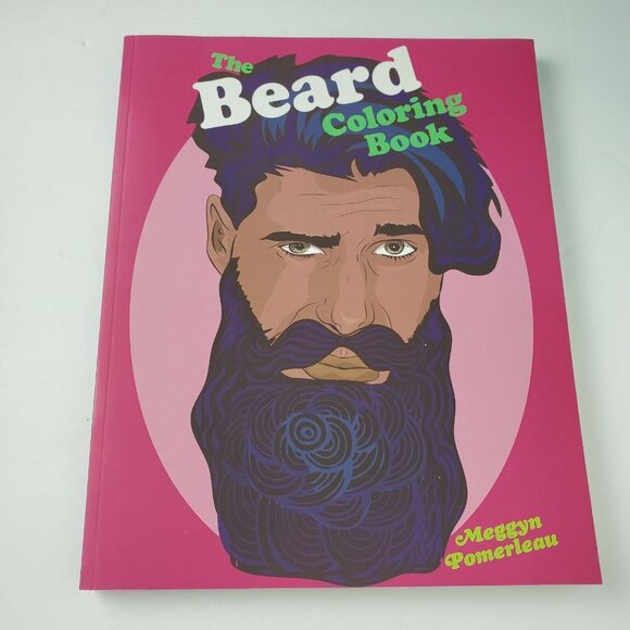 "The Beard Coloring Book", Paperback by Meggyn Pomerleau NEW {J} - Picture 1 of 8